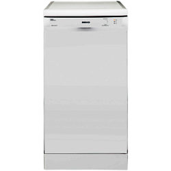 Beko DSFS1531W Slimline Freestanding Dishwasher, White